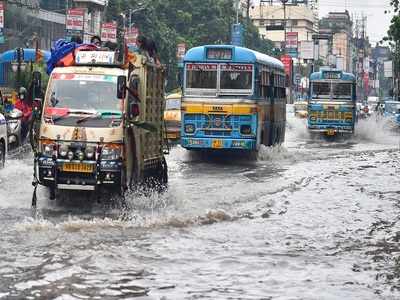 bengal precipitation affects downpour predicted pti districts