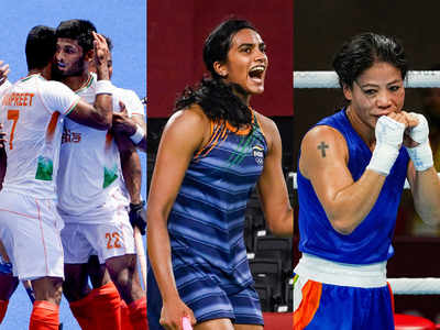 Tokyo Olympics: Men's hockey team, Sindhu in quarters; unlucky Mary Kom bows out