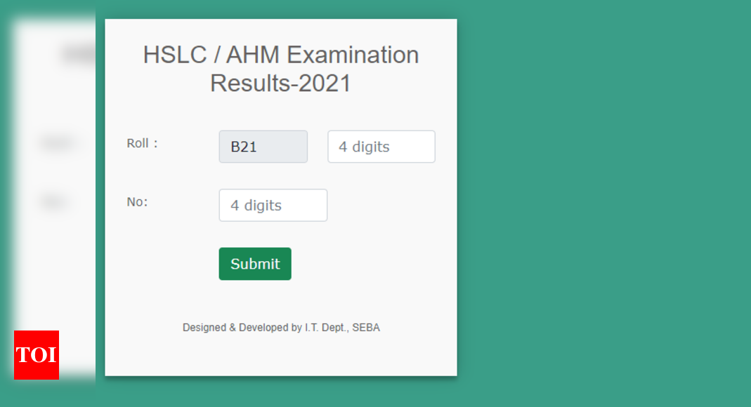 Live: Assam Board class 10 and AHM results today