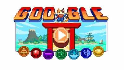 Tokyo Olympics Day 8: Google Doodle Champion Island Games offer marathon game