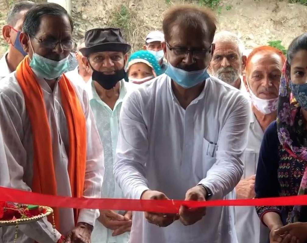 
Villagers build co-operative office in Himachal Pradesh's Kangra district, local MLA Ravinder Dhiman praises
