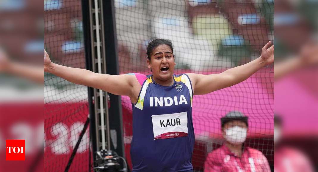 Kamalpreet Kaur discus throw: Kamalpreet Kaur finishes second in discus qualification to make finals | Tokyo Olympics News - Times of India