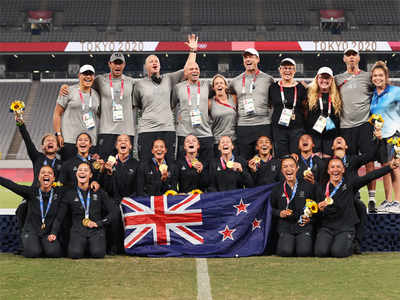 Tokyo Olympics: New Zealand win women's rugby sevens gold