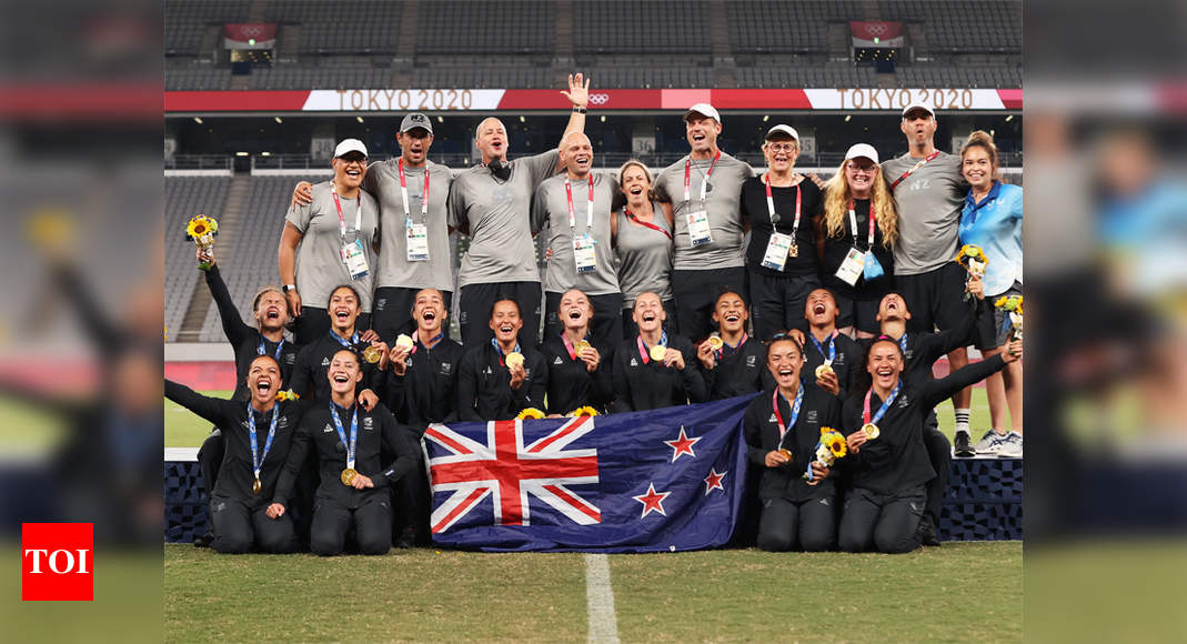 Tokyo Olympics New Zealand win women's rugby sevens gold Tokyo