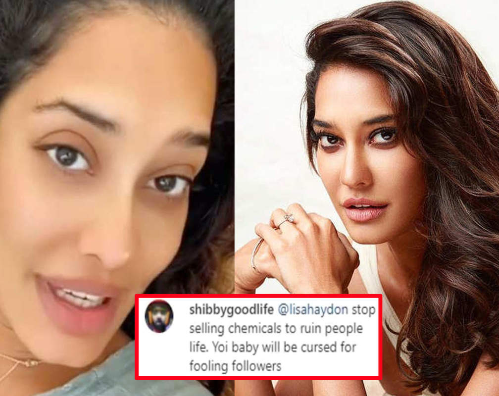 
Lisa Haydon gives the perfect one-word reply to a troll saying her 'baby will be cursed'
