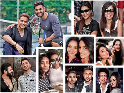 Telly actors’ first showbiz friendships