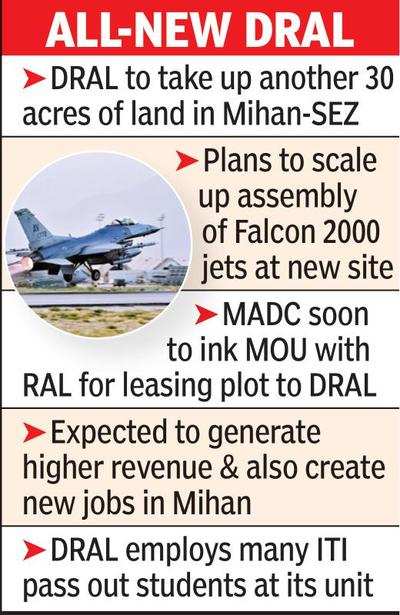 DRAL plans to increase Falcon jets prod in new unit by Dec 2022