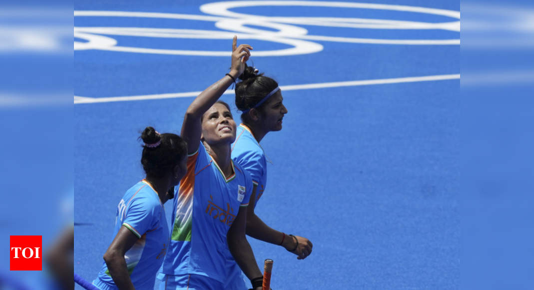 Tokyo Olympics: Vandana Katariya is first Indian woman to score Olympic hat-trick as team enters quarters for the first time since 1980 games | Tokyo Olympics News – Times of India