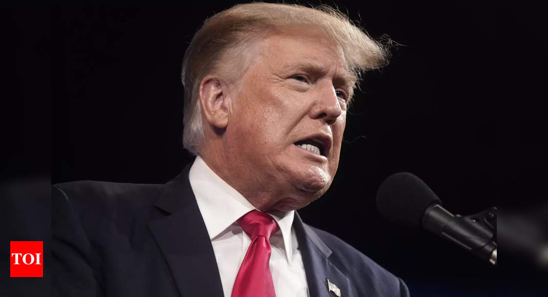 Trump raises big money in early 2021, but doesn’t spend much – Times of India