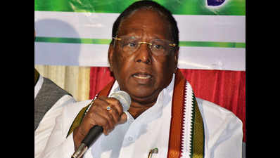 V Narayanasamy urges Puducherry CM to fight NEP