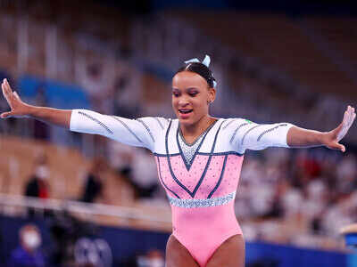 Tokyo Olympics 2020: Rebeca Andrade vaults to gold in women's gymnastics