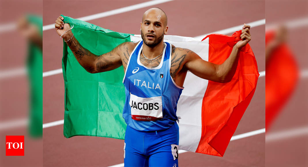 Olympics: Italy's Lamont Marcell Jacobs wins men's 100m gold