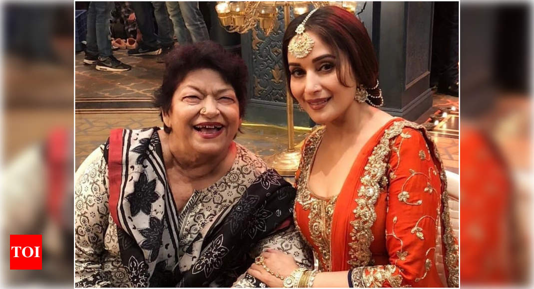 Saroj Khan's daughter wants Madhuri Dixit to be the narrator of her ...