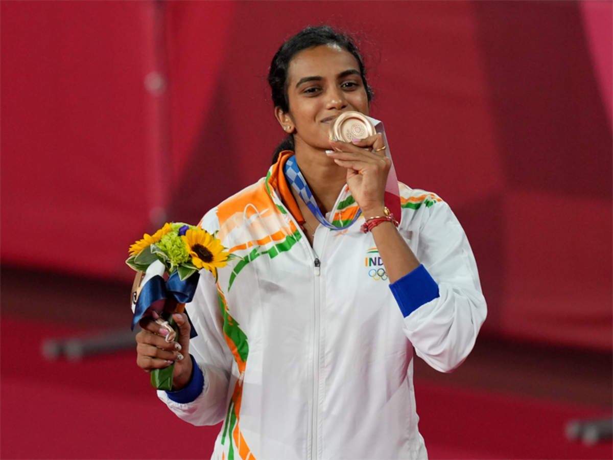 Tokyo Olympics Sensational Pv Sindhu Tames China S Bing Jiao To Secure Second Successive Olympic Medal Tokyo Olympics News Times Of India