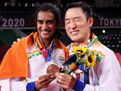 PV Sindhu said, she's lucky to have sportspersons as parents in all one