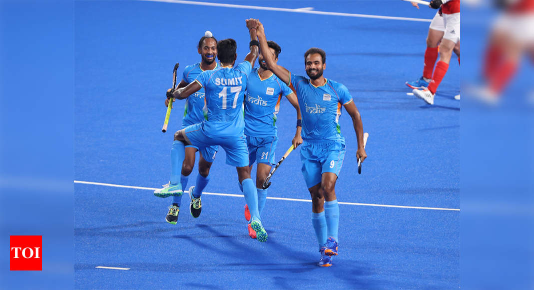 India's entry into Olympic semifinals after 49 years makes fans fall in love with hockey again - Times of India