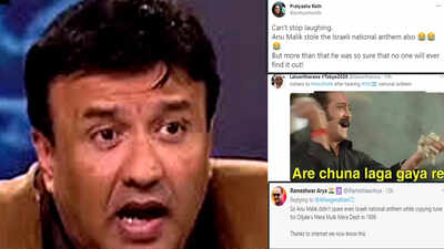 Anu Malik gets trolled for copying Israel’s national anthem for his 1996 patriotic song ‘Mera Mulk Mera Desh' from 'Diljale'