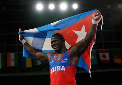 Tokyo Olympics: Cuba's Lopez Wins Greco-Roman Super Heavyweight Gold ...