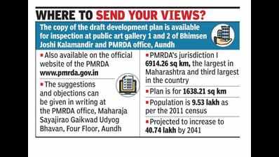 Citizens have 30 days to submit views on PMRDA’s draft development plan