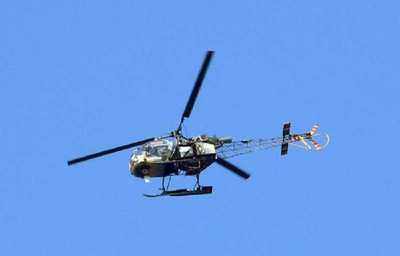 Army helicopter crashes near Ranjit Sagar dam in Pathankot