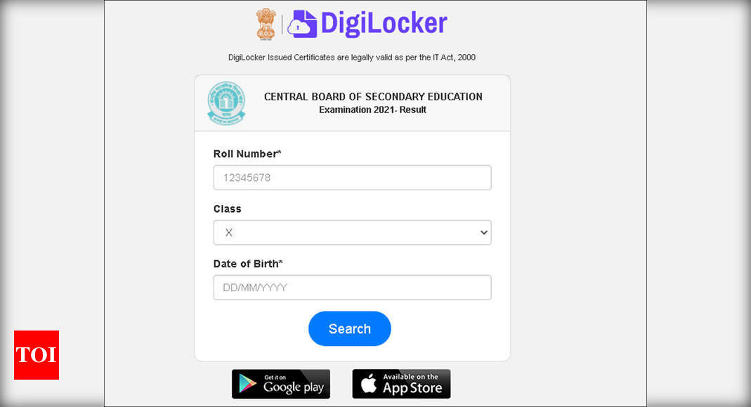 cbse-class-10-results-released-how-to-download-marks-sheet-through-digilocker-times-of-india