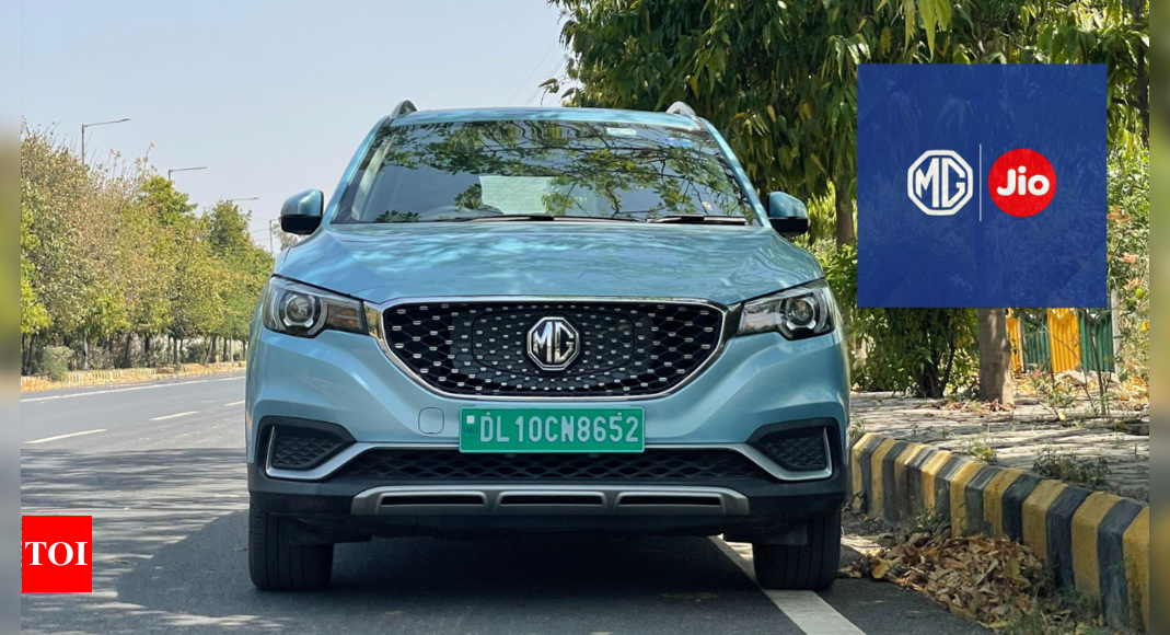 Mg Motor Jio Partnership Mg Motor Partners With Jio For In Car Connectivity Times Of India