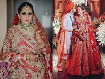 This bride wore a beautiful silk lehenga and proved nothing can beat ...