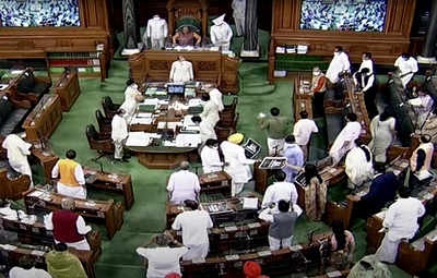 Lok Sabha passes Essential Defence Services Bill amid opposition protests