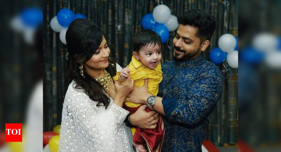 Piyali celebrates son’s rice ceremony with family and friends - Times ...