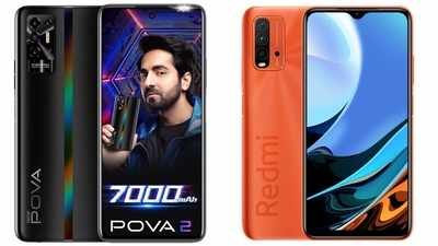 Tecno Pova 2 vs Redmi 9 Power: How the two smartphones priced just under Rs 11,000 compare