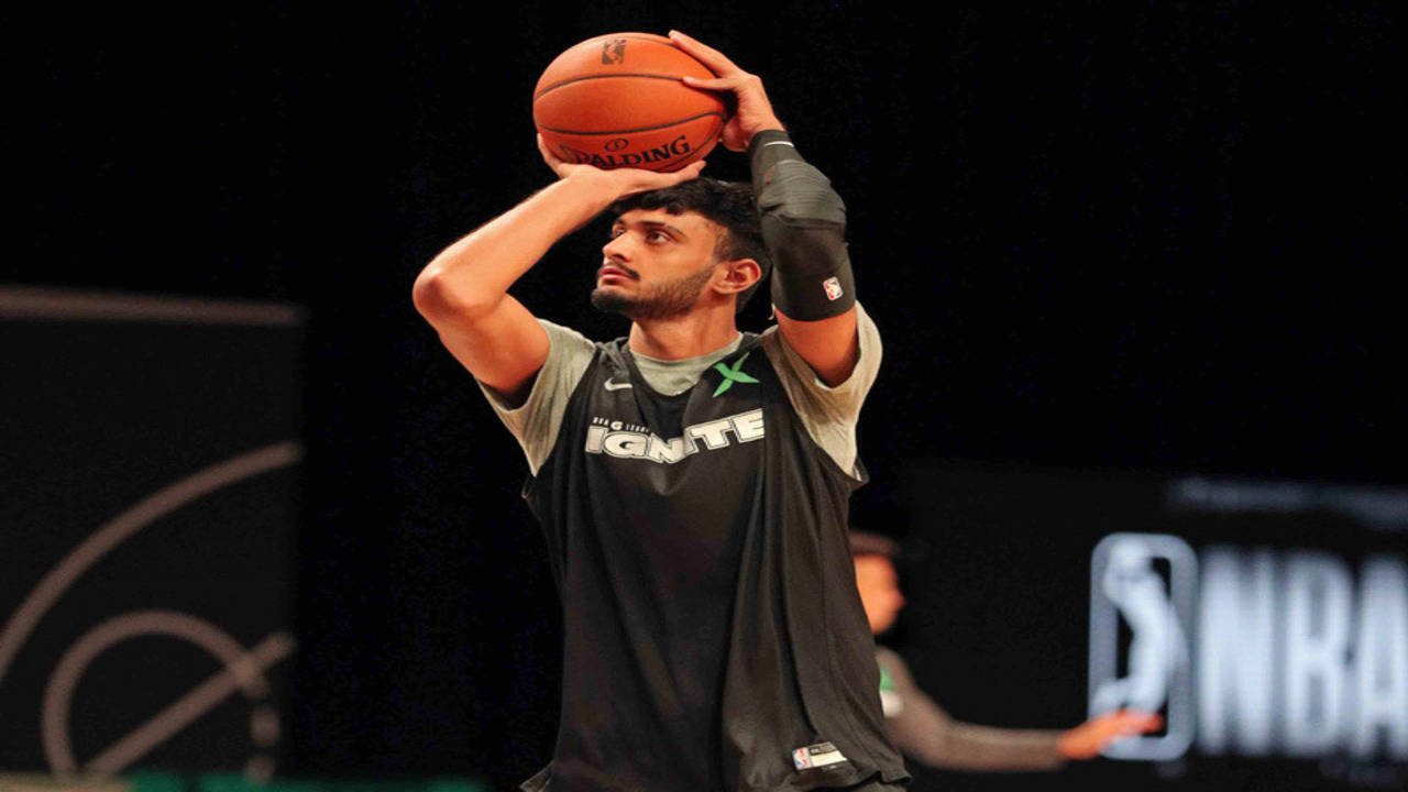 Princepal Singh First NBA Academy India Graduate to Land