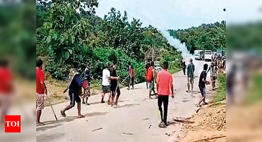 Border bristles after ‘Mizoram intruders’ torch house in Assam