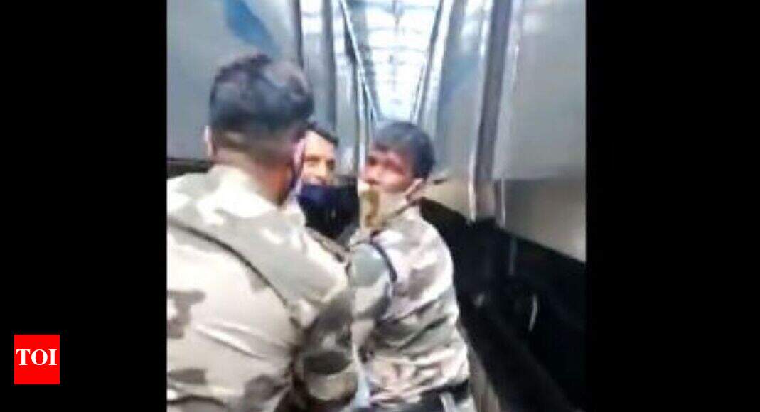 Delhi CISF team saves woman jumping in front of metro train Delhi