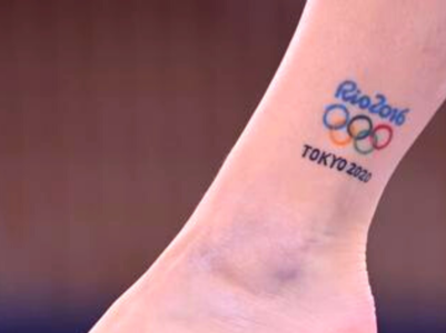 Champs sport striking tattoos at the Tokyo Olympics