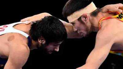 Ravi Dahiya pins Sanayev to storm into Olympic final, assured of at least a silver medal