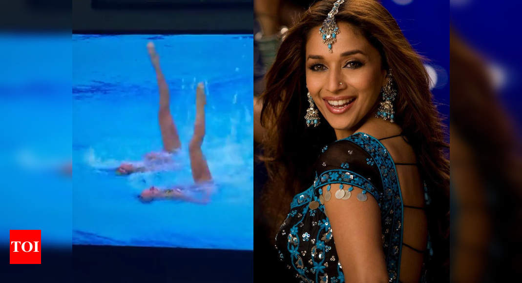 israeli swimmer aaja nachle video