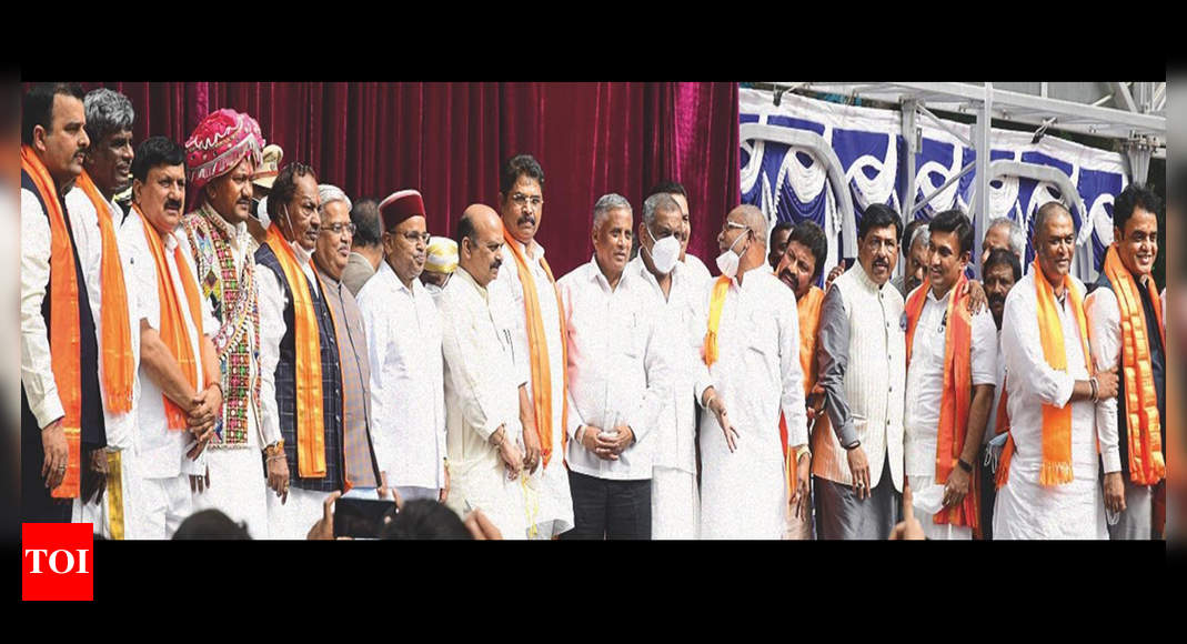 Karnataka Cabinet Expansion: 29 Ministers Inducted In CM Basavaraj ...