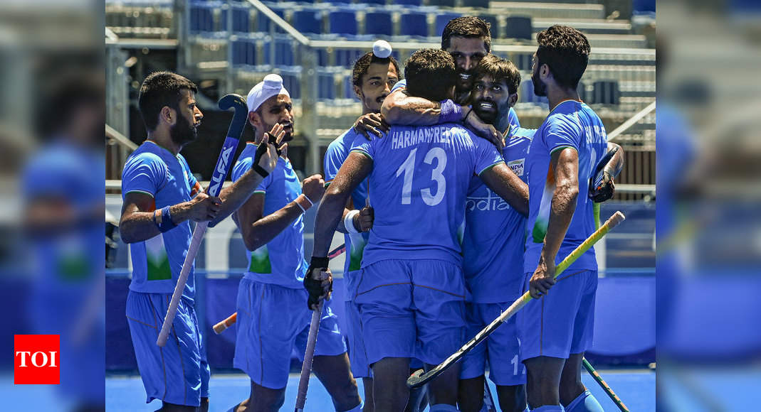 India create history, win Olympic hockey medal after 41 years