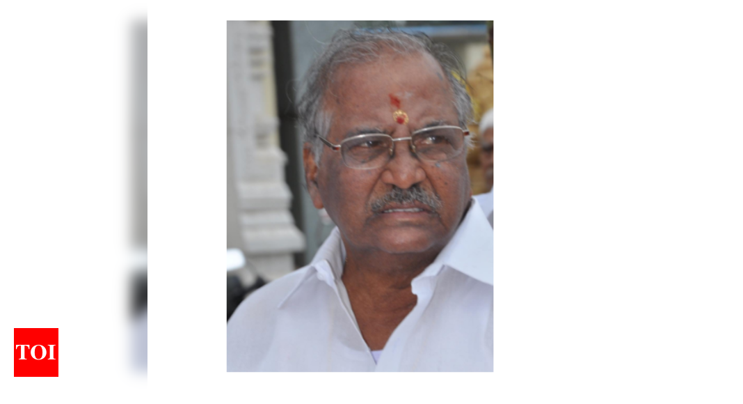 E Madhusudhanan, AIADMK presidium chairman, dies in Chennai