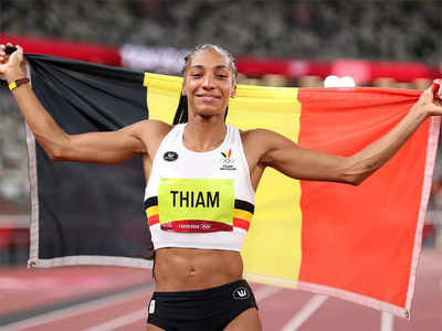 Tokyo Olympics: Belgium's Thiam retains heptathlon title