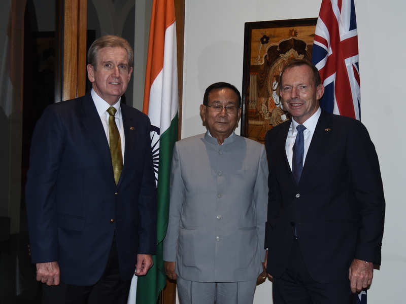 Australian High Commissioner hosts a parliamentary reception at his residence