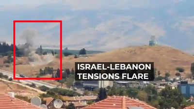 Israel Conducts First Lebanon Strikes In Seven Years - Times Of India