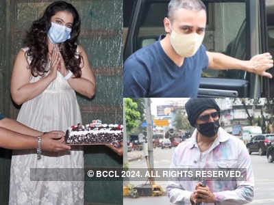 ETimes Paparazzi Diaries Kajol Celebrates Her Birthday With Fans Imran Khan Makes A Rare