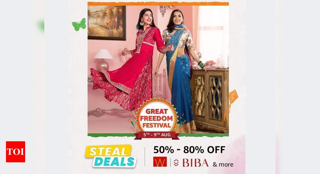 Biba shop saree kurtis