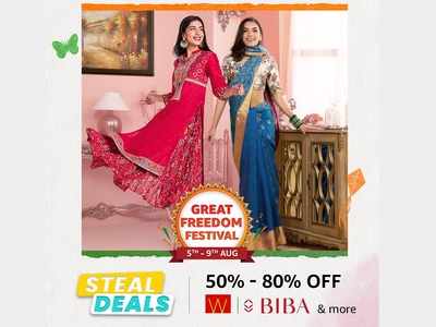 Sarees on Amazon: Beautiful sarees in ethnic weaves of India | - Times of  India