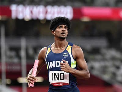 Tokyo Olympics: Indian 4x400m relay team breaks Asian record but