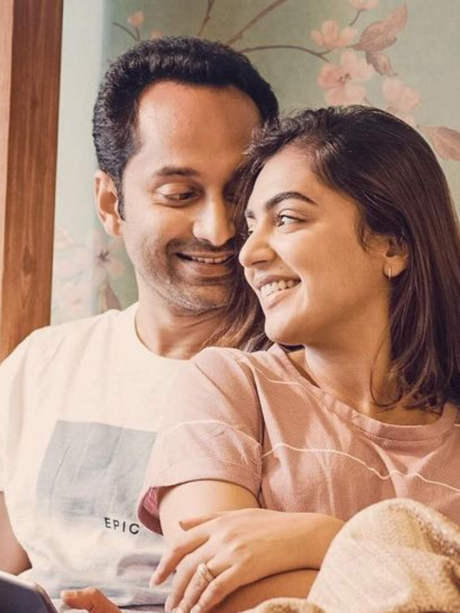 Lovey-dovey pictures of Fahadh and Nazriya