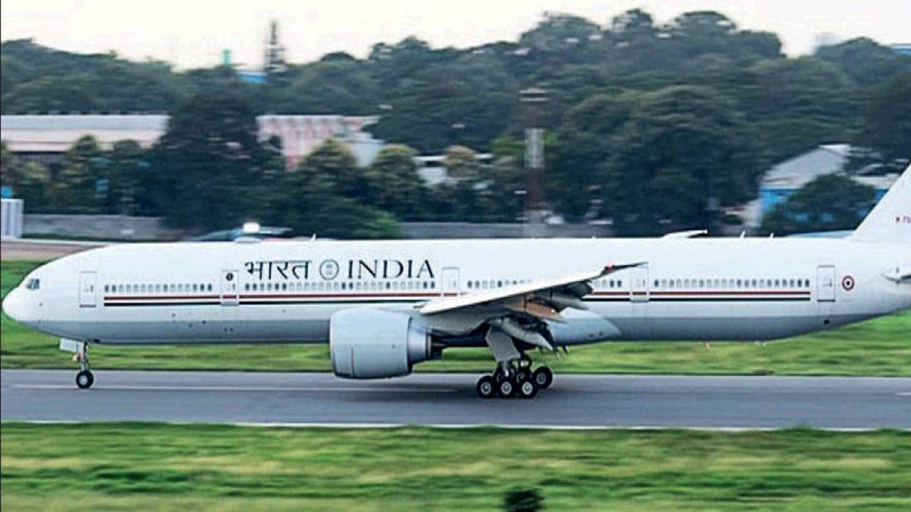 PM Narendra Modi's private aircraft on training sortie stuck off