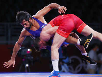 Tokyo Olympics: Bajrang Punia trips in semis, to fight for bronze