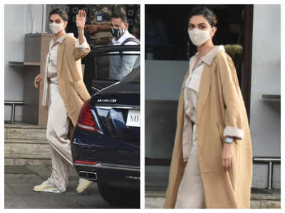 Deepika Padukone Aces Airport Look In A Leather Jacket, Netizens Say, 'Ye  Roz Roz Kaha Jati Hai